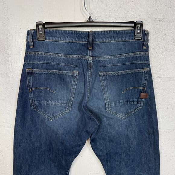 G-Star Raw Men's D-Staq 5-Pocket Tapered Leg Slim Fit Jean blue 31-32 $170 - Picture 5 of 15